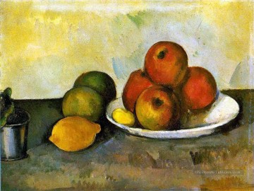  Pommes Tableaux - Nature morte aux pommes Paul Cézanne
